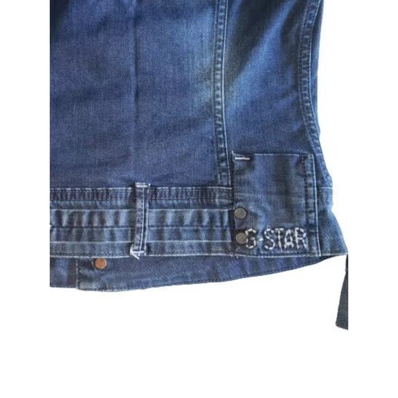 G-Star Raw Jean Womens Trucker Jacket Blue Denim Size XS - Picture 5 of 11